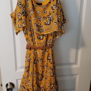 dress (doesn't come with belt)